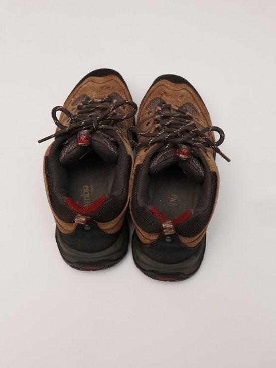 Columbia Men\'s Waterproof Hiking Shoes, Brown Leather, Size 8 main image 8